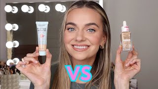 Which is Better NEW Wet n Wild Bare Focus Skin Tint REVIEW WEAR TEST COMPARISON [upl. by Hpeseoj463]