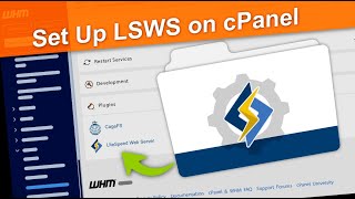 Set up LiteSpeed Web Server on cPanel WHM [upl. by Eseila]