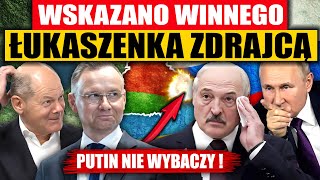 ZDRADZIŁ PUTINA  ŁUKASZENKA SPRZECIWIŁ SIĘ ROSJI [upl. by Eittol]