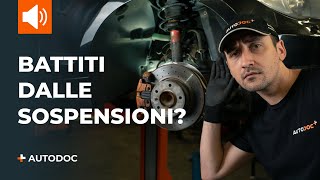 I 5 motivi principali per cui le sospensioni emettono battiti  I consigli di AUTODOC [upl. by Idet566]