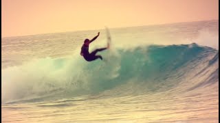 Surfing in the Algarve December 2017 Firewire Tomo Evo [upl. by Ainessey]