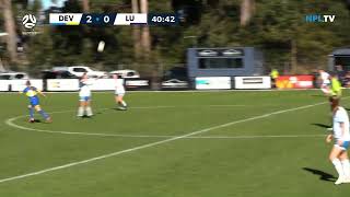 MyState Bank Womens Super League Round 6 Devonport Strikers v Launceston United Goal Highlights [upl. by Reba]