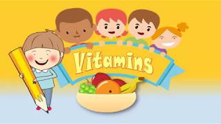 Vitamins Types of Vitamins and their functions water soluble vitamins fat soluble vitamins [upl. by Euqinor]