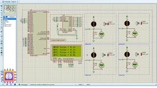 STM32 SPI Communication with MCP3008 ADC for LDR Light Sensing [upl. by Ociral]