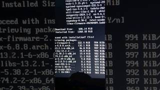 Installing Arch Linux with narrator on [upl. by Ahsenhoj]