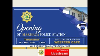 Official Handover of Makhaza Police Station Western Cape [upl. by Letta892]