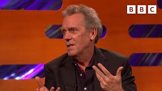 Hugh Laurie on the difficulty of the American accent  The Graham Norton Show  BBC [upl. by Enitnatsnoc161]