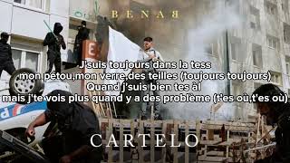 Benab  cartelo lyrics paroles [upl. by Erine]