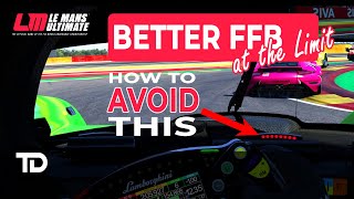 Le Mans Ultimate  How to Get BETTER FFB at the LIMIT [upl. by Treblih531]