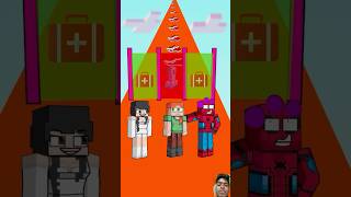 NEW Romantic PUNCH Run Challenge  Spiderman STEVE vs ALEX vs SADAKO  FUNNY ANIMATION [upl. by Nerta]