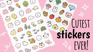 DIY Pinterest📌 Inspired Stickers  CUTEST STICKERS EVER [upl. by Yendis]