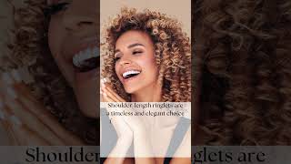 Chic Shoulder Length Ringlets  Embrace Your Natural Curls [upl. by Igal]