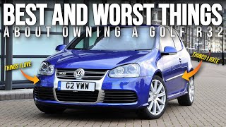 The BEST and WORST things about owning a VW GOLF R32  Volkswagen VR6 Owners Experience [upl. by Machute]