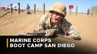 Inside Marine Corps Recruit Depot San Diego  Boot Camp [upl. by Zirtaeb]