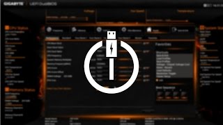 BIOS and EFI  turn off powered USB Gigabyte Motherboard [upl. by Nickolai926]