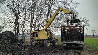 T 1742 und Fortschritt ZT 323A in der Festmistausbringung [upl. by Nnylf]