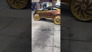 Outrageous CTSV Coupe on Gold 32’s DUB Floaters Ridin [upl. by Long]