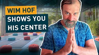 Iceman Wim Hof quotWelcome to our centerquot [upl. by Zapot]