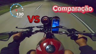 GPS SPEEDOMETER VS GPS DE GOPRO [upl. by Airreis]