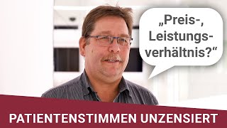 Dentaprime Zahnklinik Erfahrungen Hermann Gehring  Neue Zähne im Ausland [upl. by Ytsirhk781]