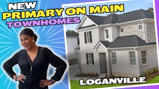 Luxury Townhome With Main Level Master In Loganville Ga  Minimal Upkeep Required from low 400s [upl. by Honna]