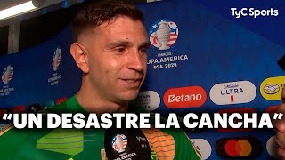 DIBU MARTÍNEZ JULIÁN ÁLVAREZ CUTI ROMERO PAREDES Y MÁS HABLARON LUEGO DEL ARGENTINA 20 CANADÁ [upl. by Ahsitil]