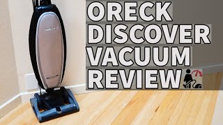 ORECK DISCOVER UPRIGHT VACUUM REVIEW [upl. by Gemini]