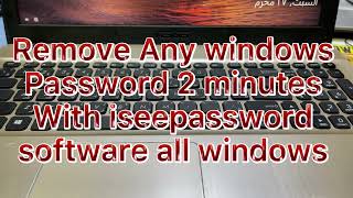 Remove any windows password 2 minuteswindows 10 UEFI boot passwordiseepassword [upl. by Liakim]