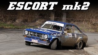 Ford Escort mk2 RS2000 rally  sideways all the time [upl. by Norina108]