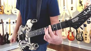 Guitar Cover  Girl You Know It’s True  Milli Vanilli  George Lynch Bones Guitar MOM [upl. by Sire126]