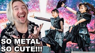 REACTION  HEADBANGER LIVE  BABYMETAL [upl. by Llevram]