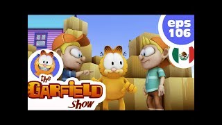 GARFIELD SHOW ESPAÑOL LATINO  EP106  Problema al cuadrado [upl. by Ambie]