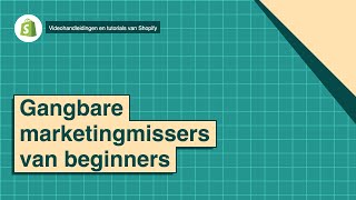 Gangbare marketingmissers van beginners [upl. by Nonahs342]