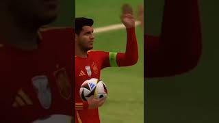 GOL españa alemania fc24 gameplay euro2024 [upl. by Nerreg461]