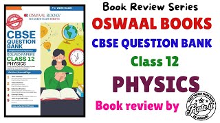 Oswaal Book CBSE Question Bank Class 12 Physics Book Review  Oswaal CBSE Class 12 Physics Question [upl. by Tereve632]