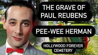 The Grave of Peewee Herman  FIRST LOOK AT Paul Reubens Final Resting Place amp New Headstone [upl. by Zipporah23]