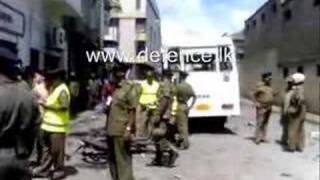 LTTE bomb attack at Colombo fort [upl. by Nylsaj]