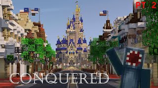 Conquering Minecrafts Disney World  Magic Kingdom Part 2 [upl. by Brott]