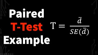 Paired TTest Example Problem [upl. by Lucilia104]