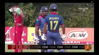 Rohit Poudel 56 Highlights  Nepal vs Oman Match Highlights [upl. by Terryl]