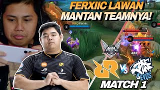 PERTAMA KALI FERXIIC LAWAN MANTAN TEAMNYA EVOS DI MPL S12  RRQ VS EVOS MATCH 1  MPL S12 [upl. by Noami]