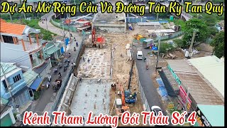 Thông Xe Đường Tân Kỳ Tân Quý  Kênh Tham Lương Gói Thầu Số 4  24112024 [upl. by Ilram]