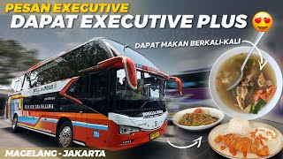 TIKET 220000 DAPAT BUS BARU DAN MAKAN BUANYAAAK‼️Trip Magelang  Jakarta with Rosalia Indah 3114 [upl. by Nayrda]