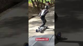 All terrain electric skateboard with 7000W motor rcomobletlongboardskateboarders [upl. by Ennazor711]