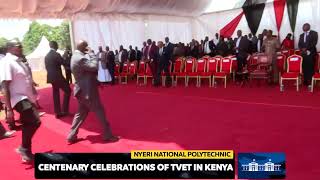 Centenary Celebrations of TVET in Kenya Nyeri National Polytechnic [upl. by Nadirehs492]