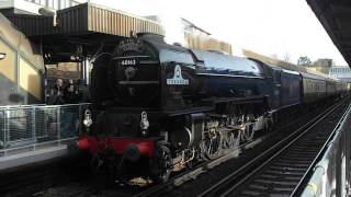 Tornado Steam Locomotive Bromley South 231212 [upl. by Remo]