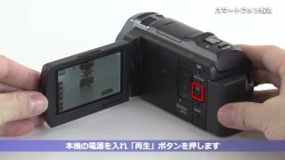 ソニー ハンディカム iPhoneやiPadに動画（MP4）や静止画を転送 [upl. by Enrique]