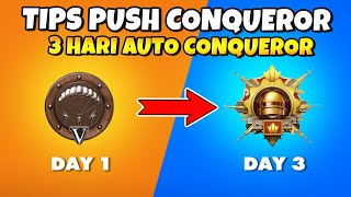 TUTORIAL PUSH CONQUEROR DENGAN CEPAT  TIPS PUSH RANK CONQUEROR PUBG MOBILE [upl. by Lena]