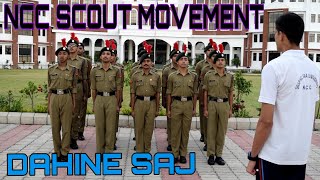 DAHINE SAJ  NCC SCOUT MOVEMENT  NCC DRILL  NCC VIDEO  GRAPHIC ERA UNIVERSITY  RAHUL MEHTA [upl. by Assirec]