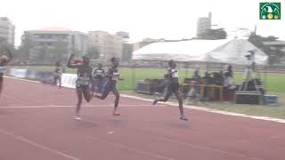 Blessing Ogundiran wins 100m heat at the BETKING  3RD MoC GRAND PRIX [upl. by Karol433]